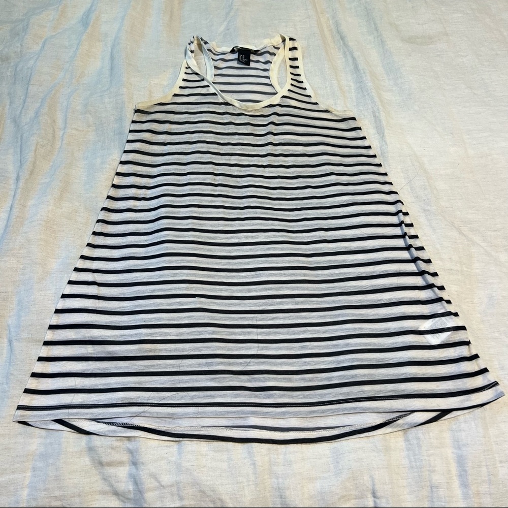 Stripped tunic dress xs